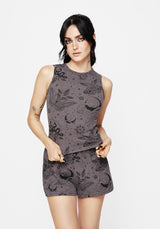 Bliss Baumwolle Bedruckt Pyjama Top