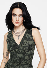 Bashe Baumwolle Tanktop - Grün