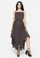 Arnora Chiffon Taschentuch Saum Midaxi Rock