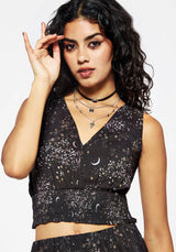 Peaseblossom Celestial Smocked Taille Top