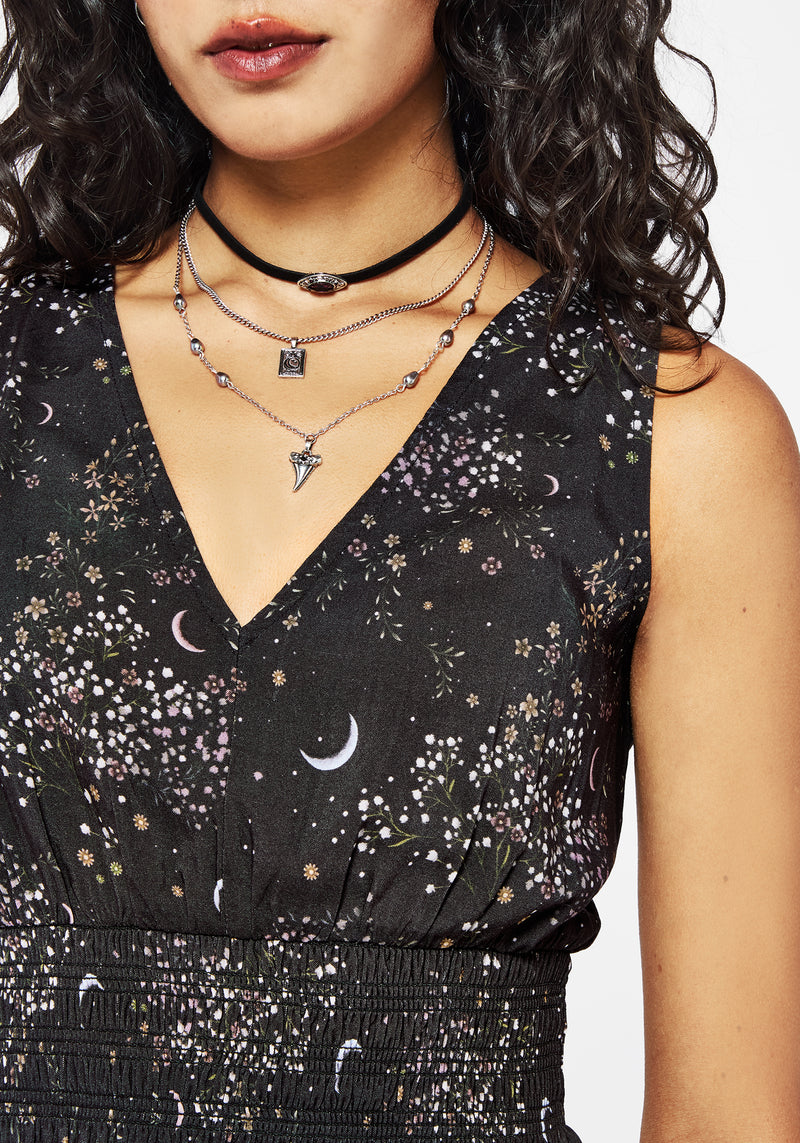 Peaseblossom Celestial Smocked Taille Top