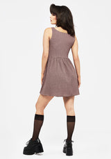 Midora Knittern Prüfen Mini Skater Kleid