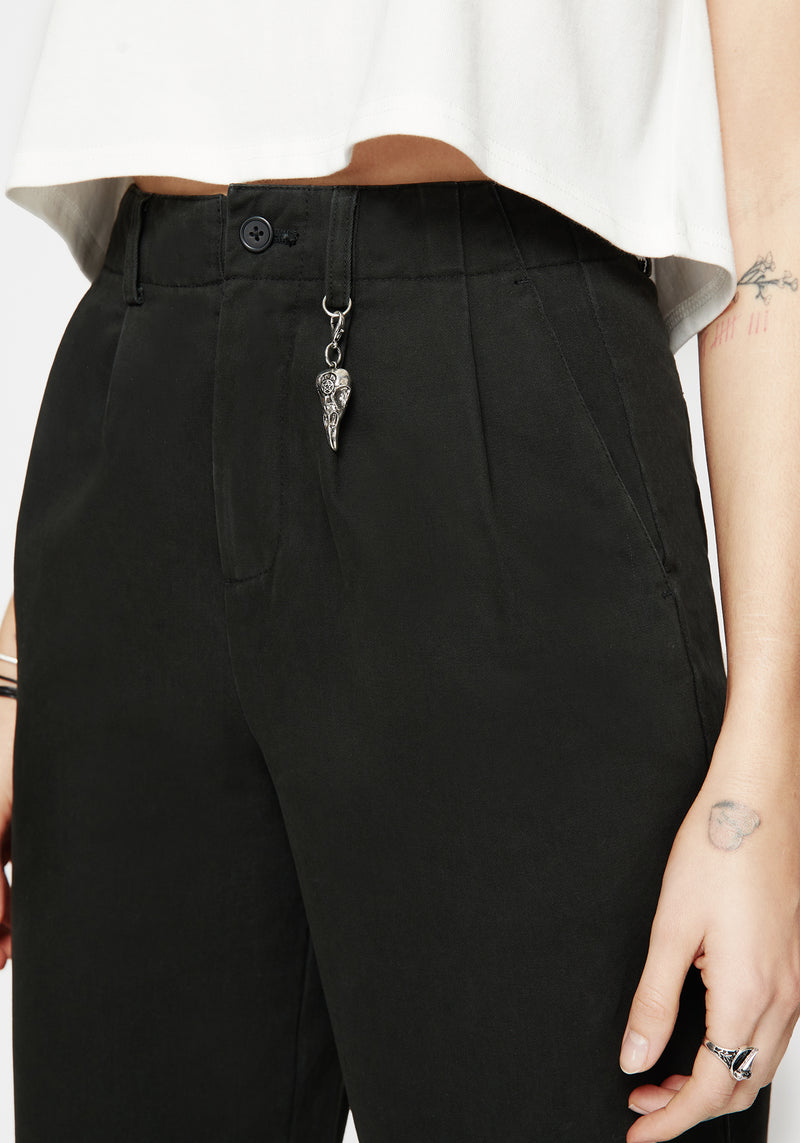 Osteomancy Washed Cotton Balloon Leg Trousers