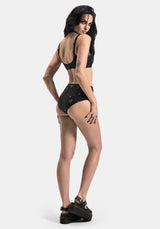 Comet Celestial Bedruckt Balconette Bikini Top