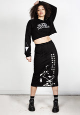 Silence Jersey Midi Rock