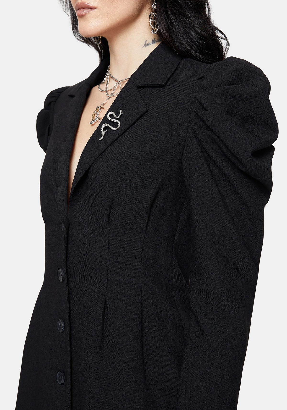 Maura Massgeschneidert Doppelt Gelagert Blazer Kleid