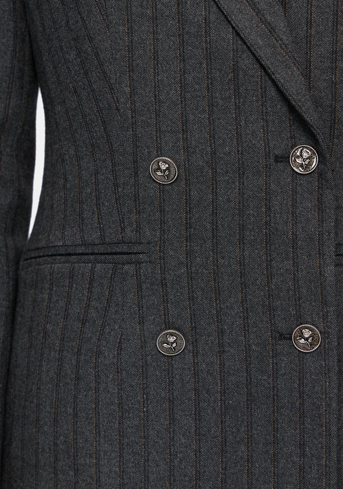 Blair Nadelstreifen Blazer Kleid