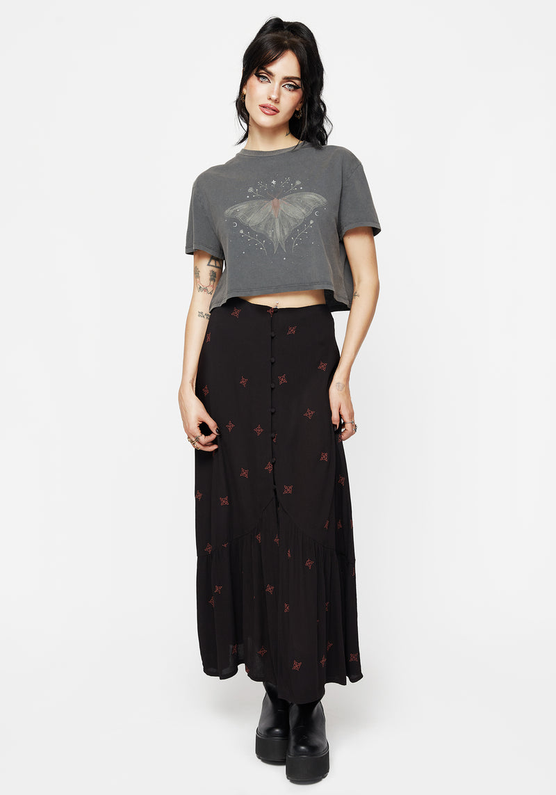 Drift Cotton-Blend Jersey Kurz Geschnitten T-Shirt