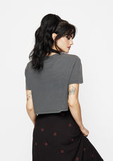 Drift Cotton-Blend Jersey Kurz Geschnitten T-Shirt
