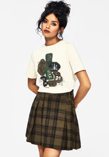 Wicce Stamp Grafik Kurz Ärmel T-Shirt