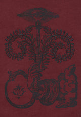 Xove Medieval Graphic Boxy Crop Cotton T-Shirt