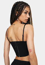 Miranda Lace Up Corset Top