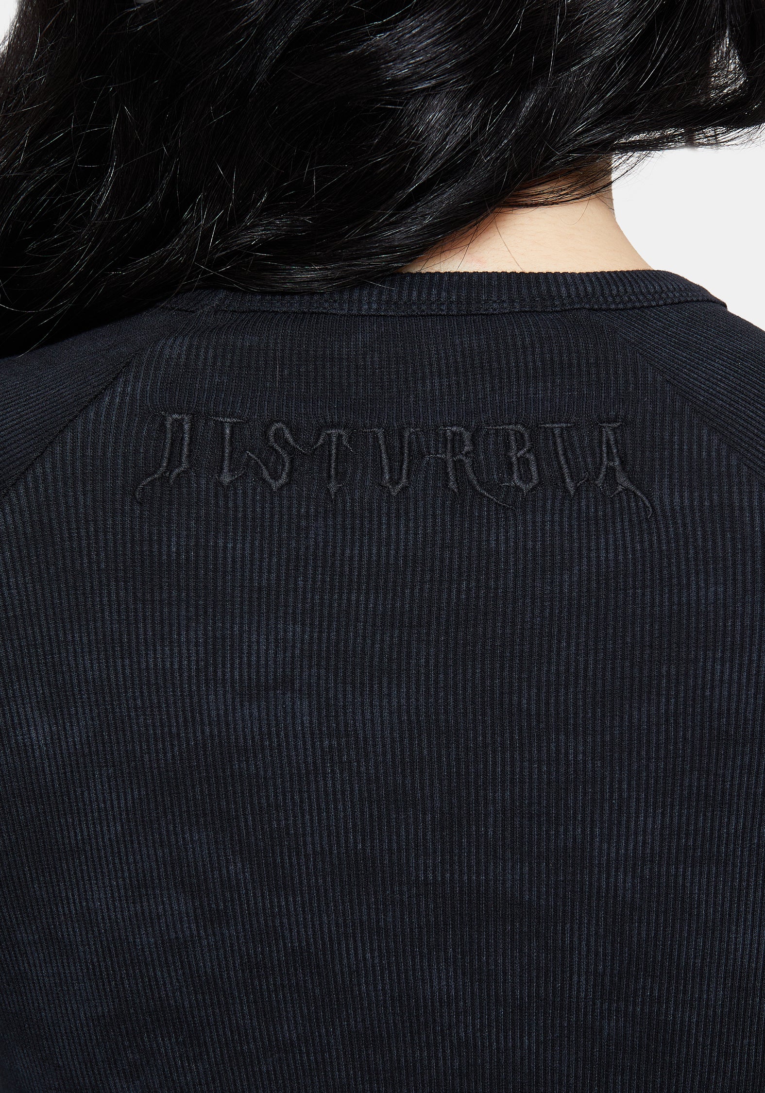 Christina Baumwolle Schnitt Raus Detail Lang Mit Ärmeln Top