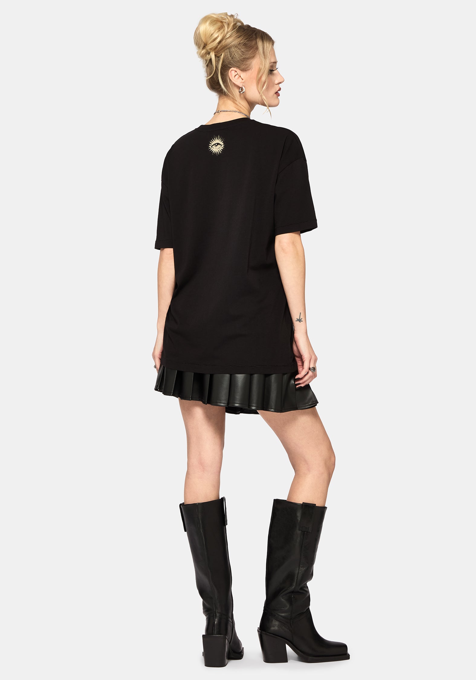 Elise Tierkreis Celestial Druck Oversize T-Shirt