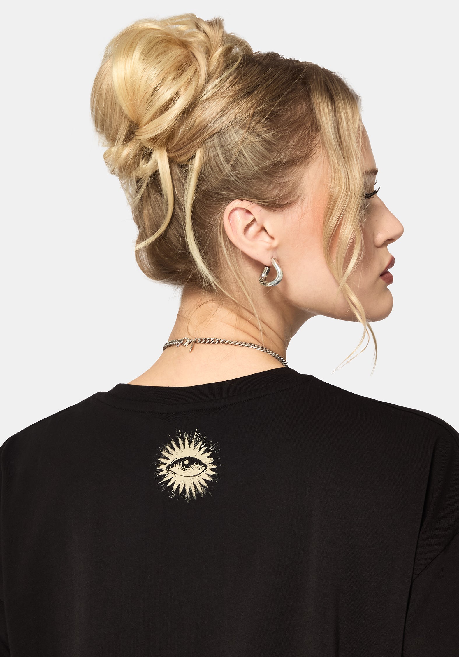 Elise Tierkreis Celestial Druck Oversize T-Shirt