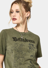 Belladonna Graphic Embroidered Regular Fit T-Shirt