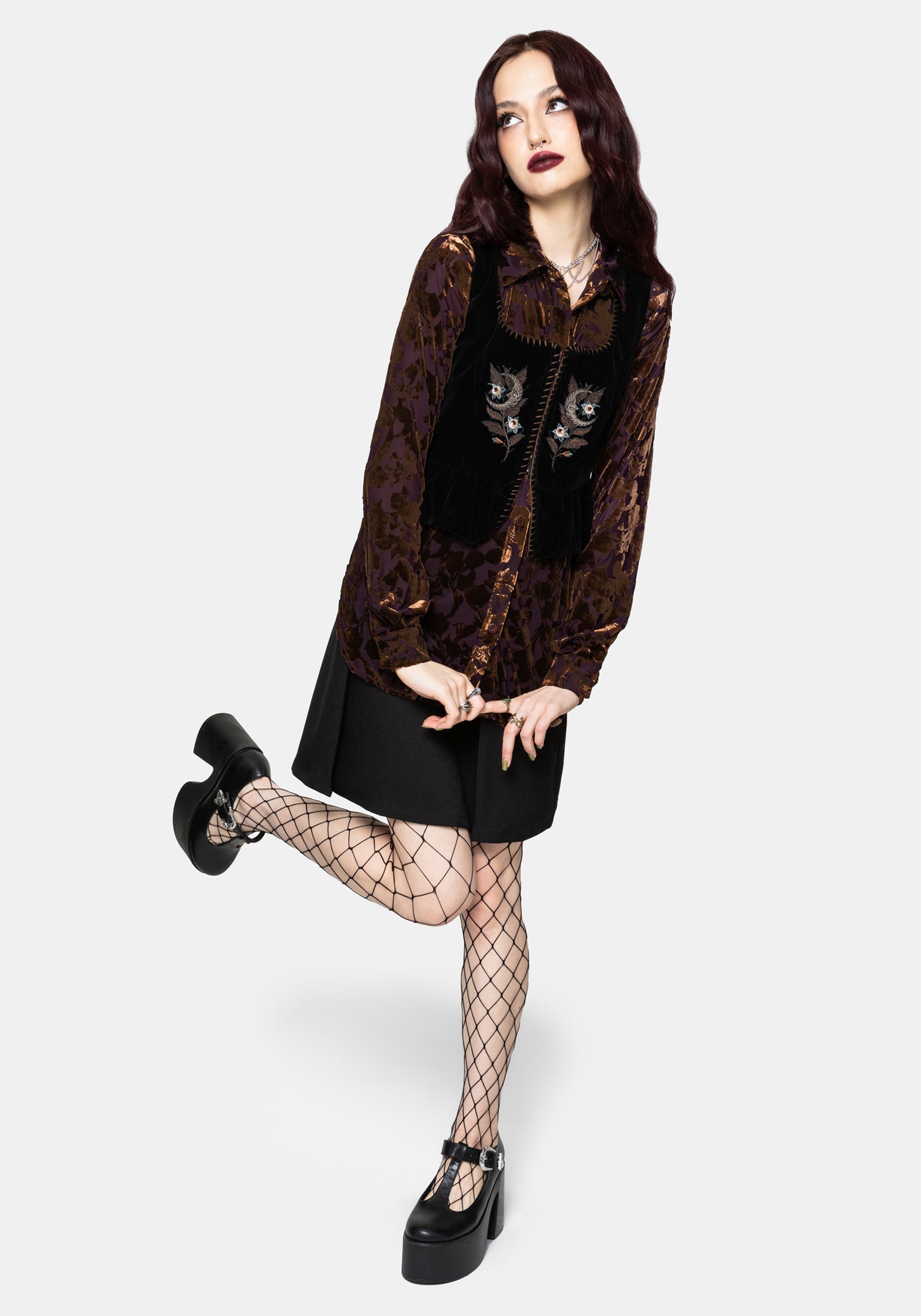 Sienna Devore Shirt
