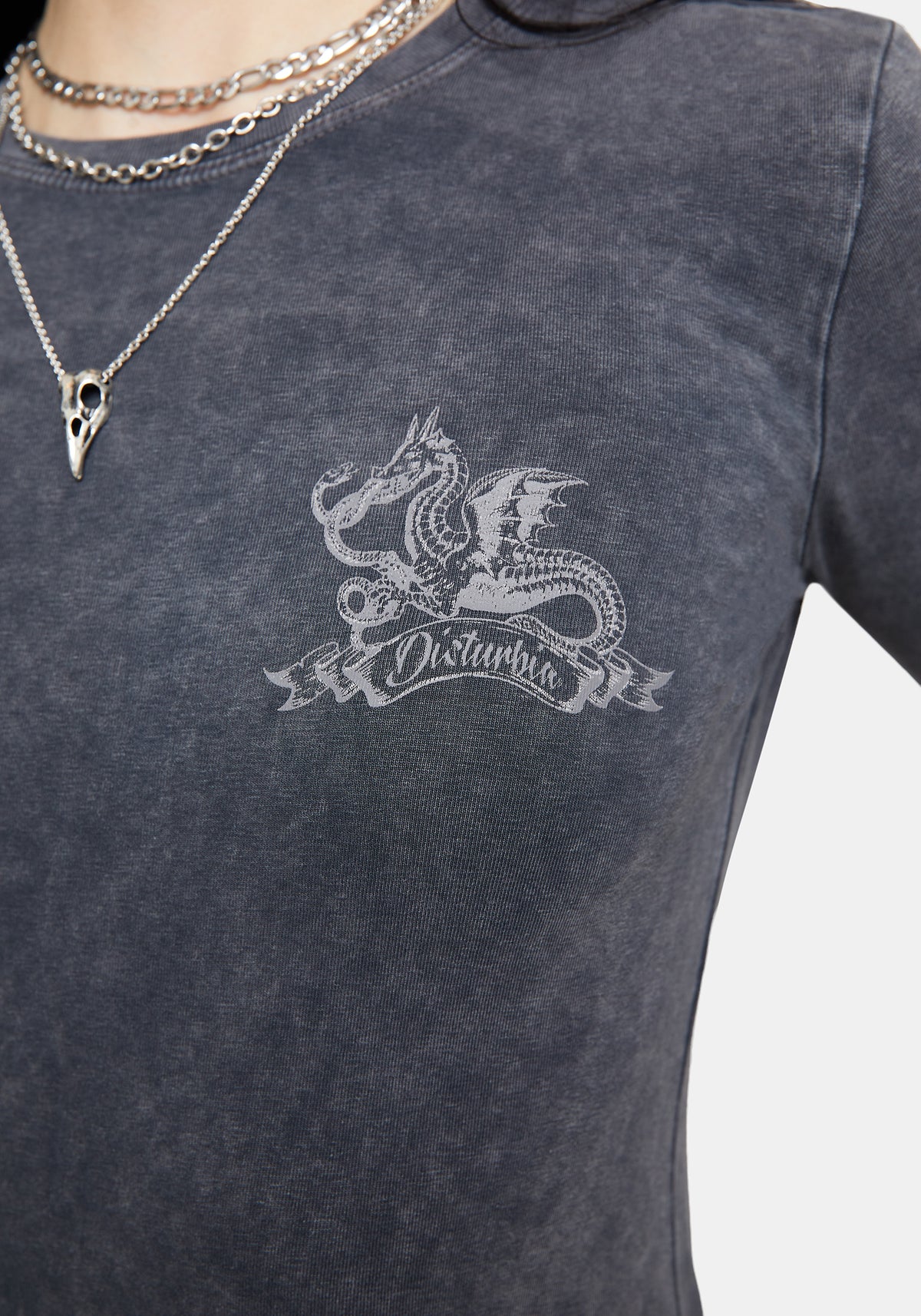 Wyn Drache Lang Mit Ärmeln Passgenau T-Shirt
