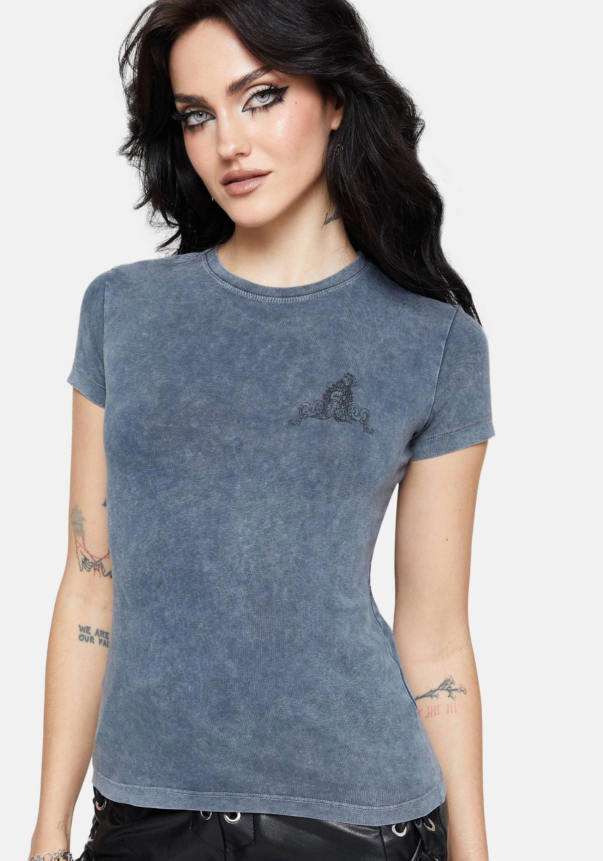 Kelari Merman Kurz Mit Ärmeln Passgenau T-Shirt