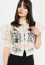 Angela Folk Embroidered Blouse