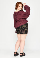 Rue Stripe Voile Pirate Blouse