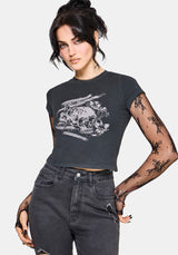 Deadly Blüte Kurz Ärmel Baby T-Shirt