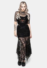 Genevra Embroidered Crop Corset Top