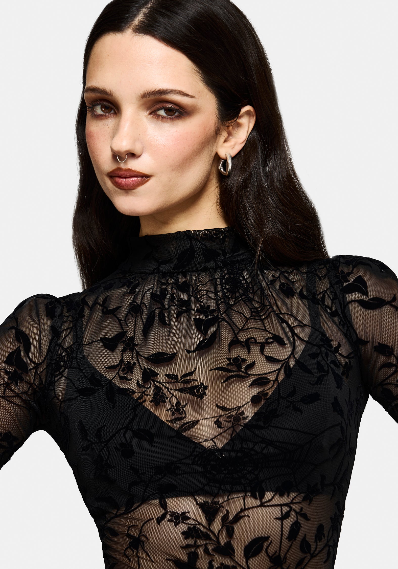Deadly Nightshade Beflockt Mesh Body