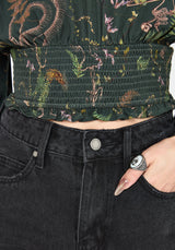 Noctaris Print Long Sleeve Top