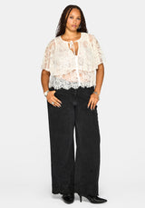 Ania Lace Cape Oberteil
