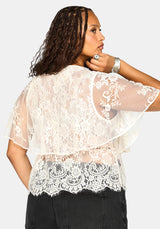 Ania Lace Cape Oberteil