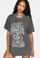 Paradise Decays Oversized T-Shirt