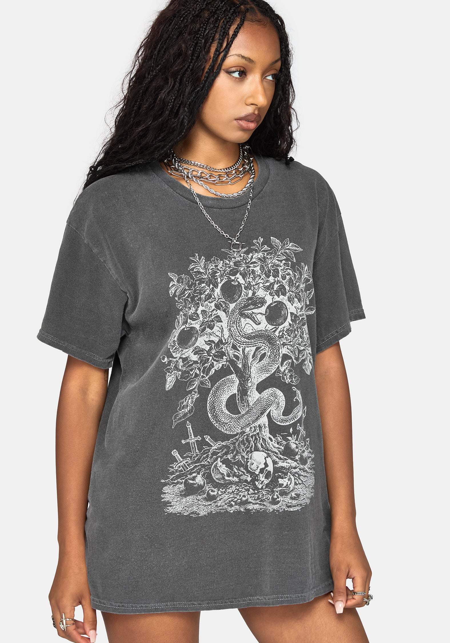 Paradise Decays Oversized T-Shirt