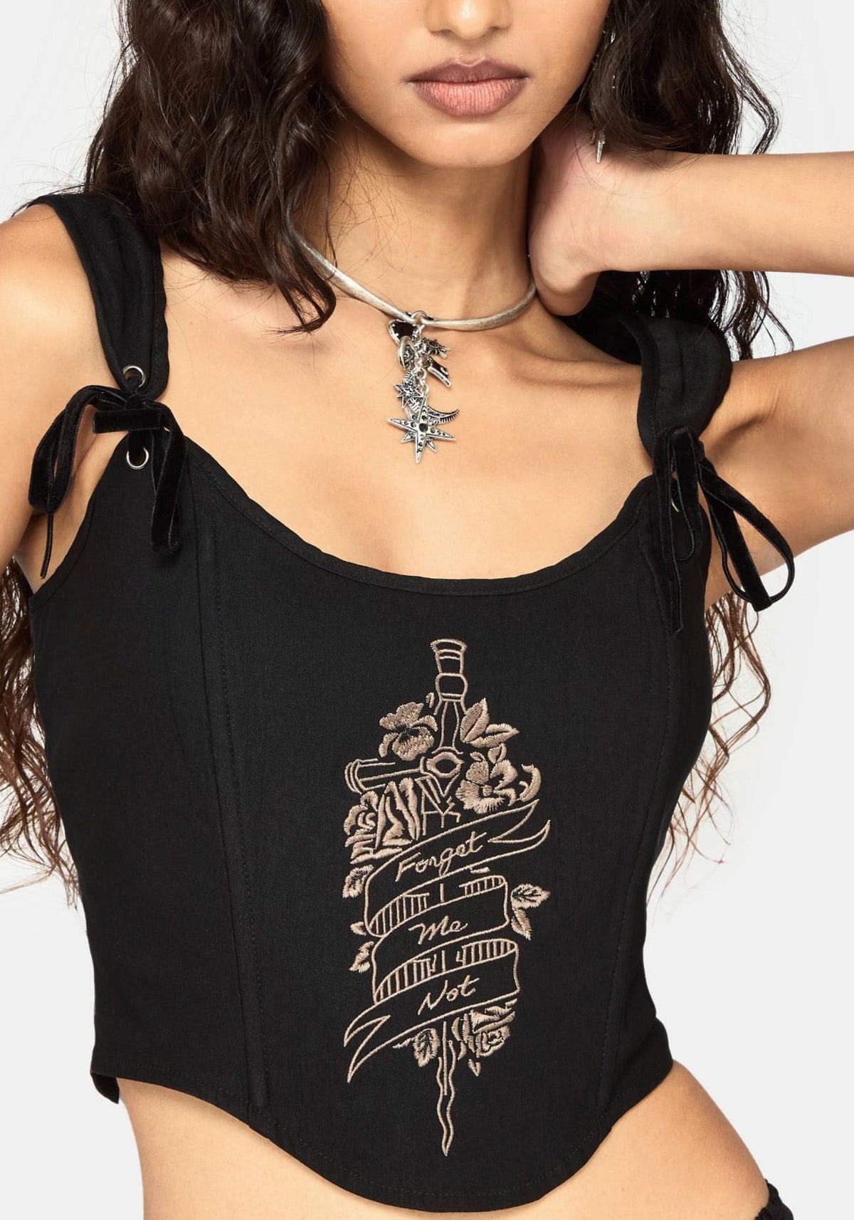 Sanct Embroidered Corset