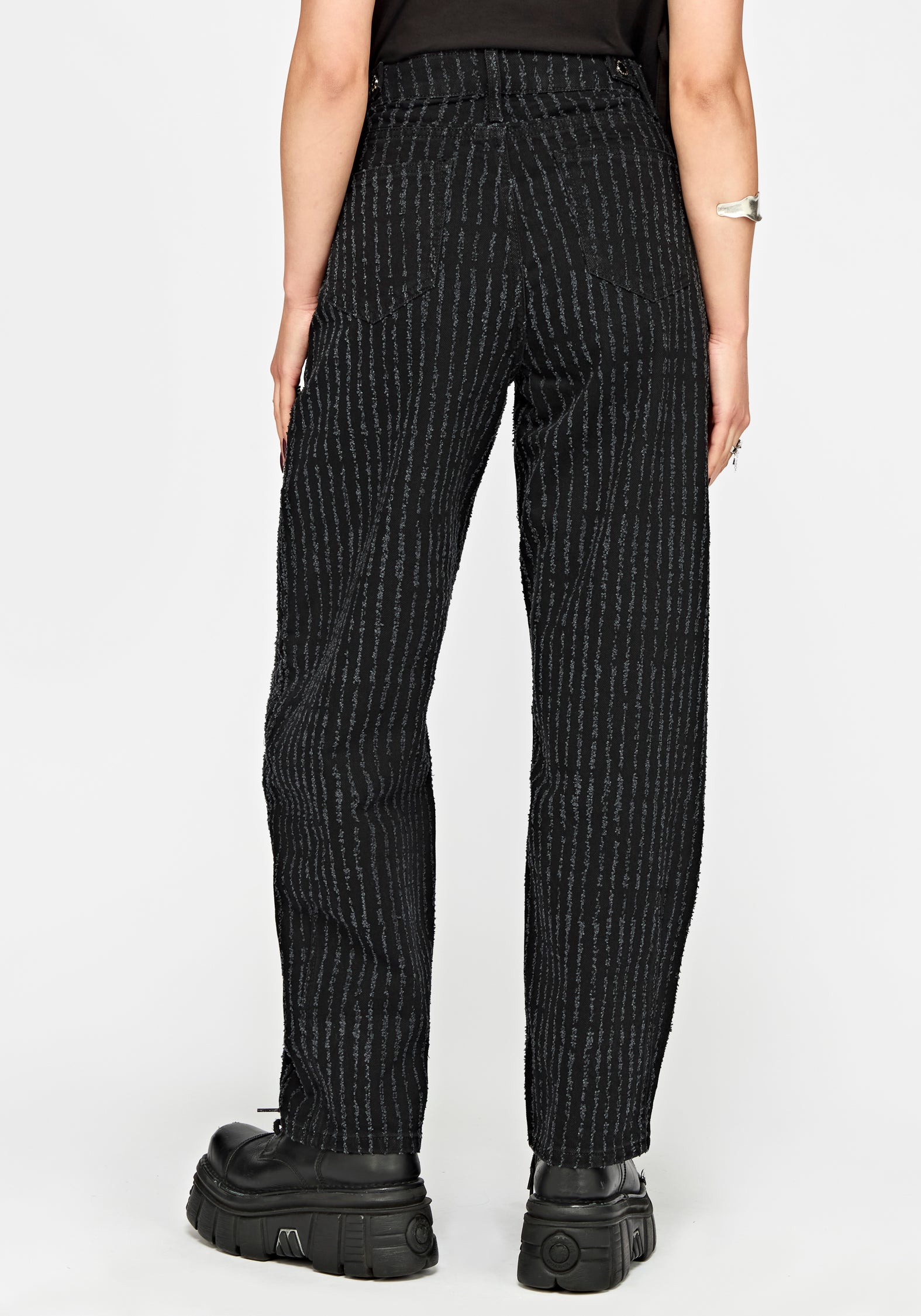 Attila Strukturiert Barrel Leg Jeans