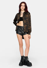 Gallo Satin Jacquard Shirt