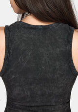 Cassiana Ribbed Eyelet Vest