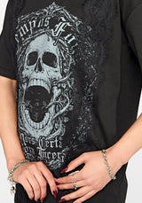 Requiem Veil Lace Oversized T-Hemd