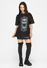Requiem Veil Lace Oversized T-Hemd