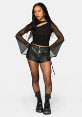 Shay Long Sleeve Cut Out Top