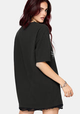 Madoc Snake Graphic Oversized Tee