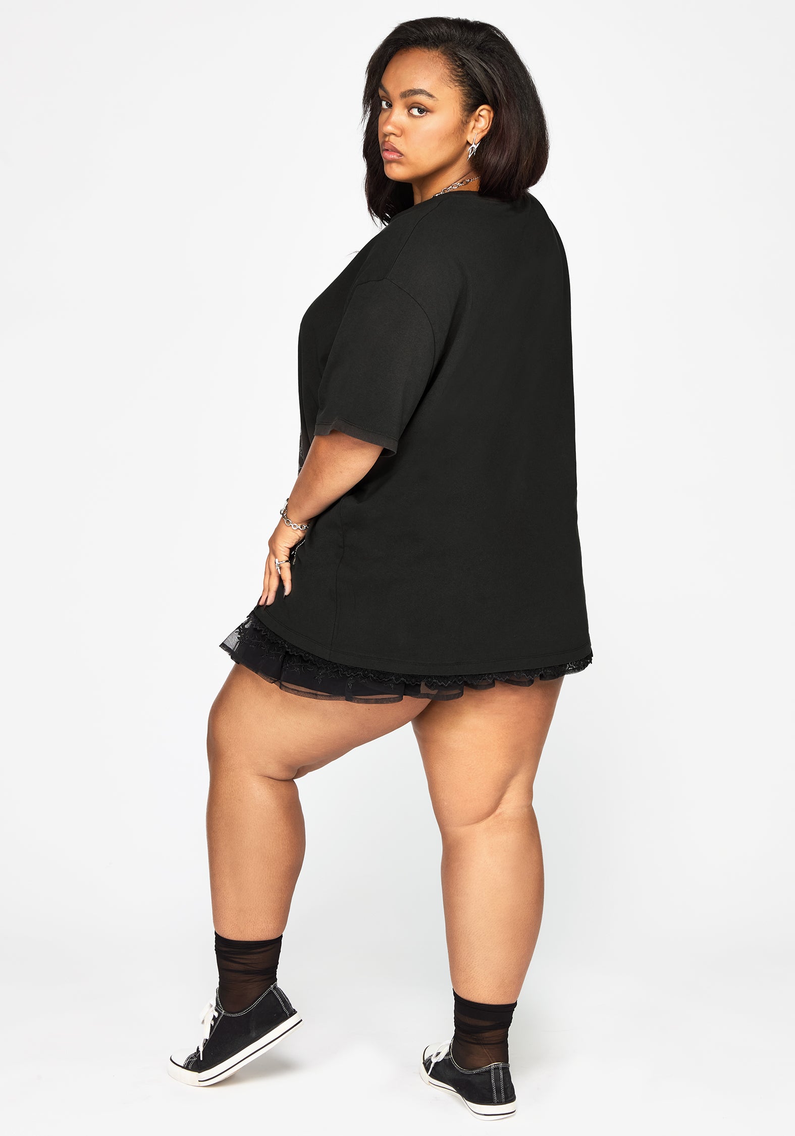 Madoc Snake Graphic Oversized Tee