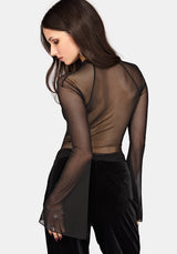 Noa Long Sleeve Cut Out Top