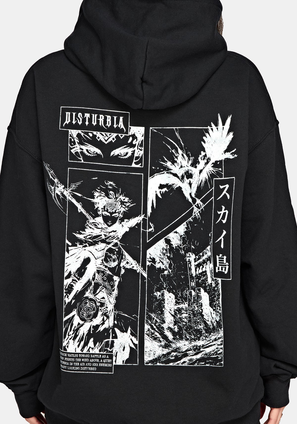 Scatach Anime Graphic Hoody