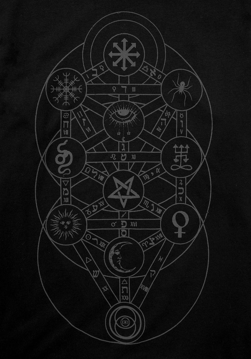 Tree Lang Ärmel T-Shirt