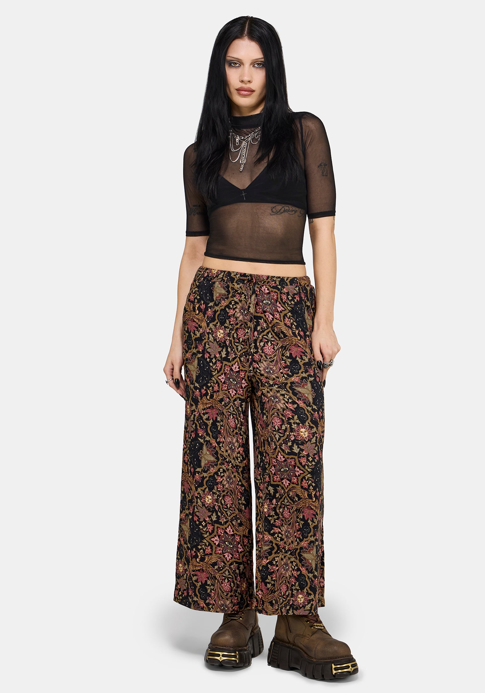 Mythos Druck Weit Bein Culotte