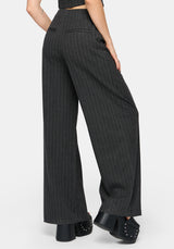 Blair Nadelstreifen Hoher Bund Tailored Hose