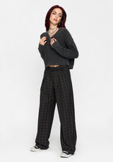 Brandi Karo D-Ring Gerades Bein Hose