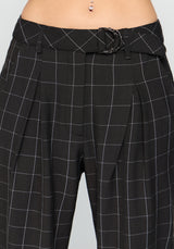 Brandi Karo D-Ring Gerades Bein Hose