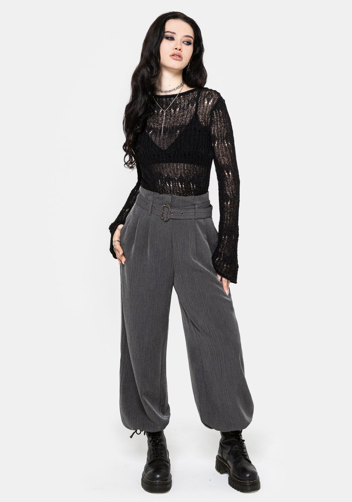 Cameron Paperbag Waist Balloon Trouser EU 34